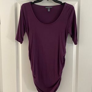 A Pea In The Pod S 3/4 sleeve scoop neck